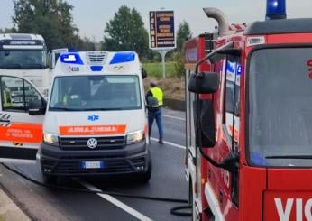 Frosinone, incidente sulla via Casilina oggi 26 ottobre 2023: ferite cinque persone, una è grave