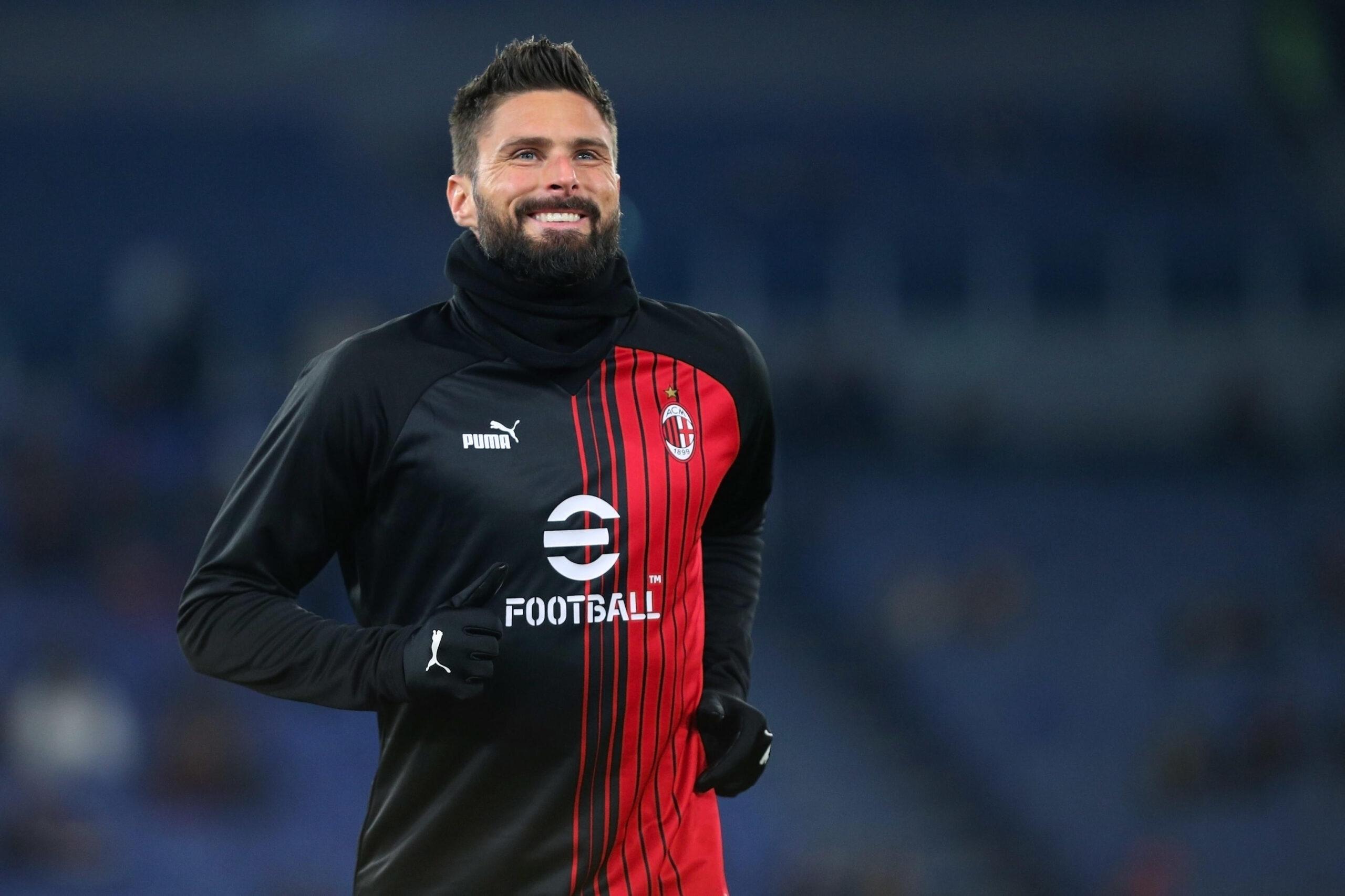 Giroud-Milan, aria di rinnovo: incontro a Casa Milan tra i dirigenti rossoneri e l’agente