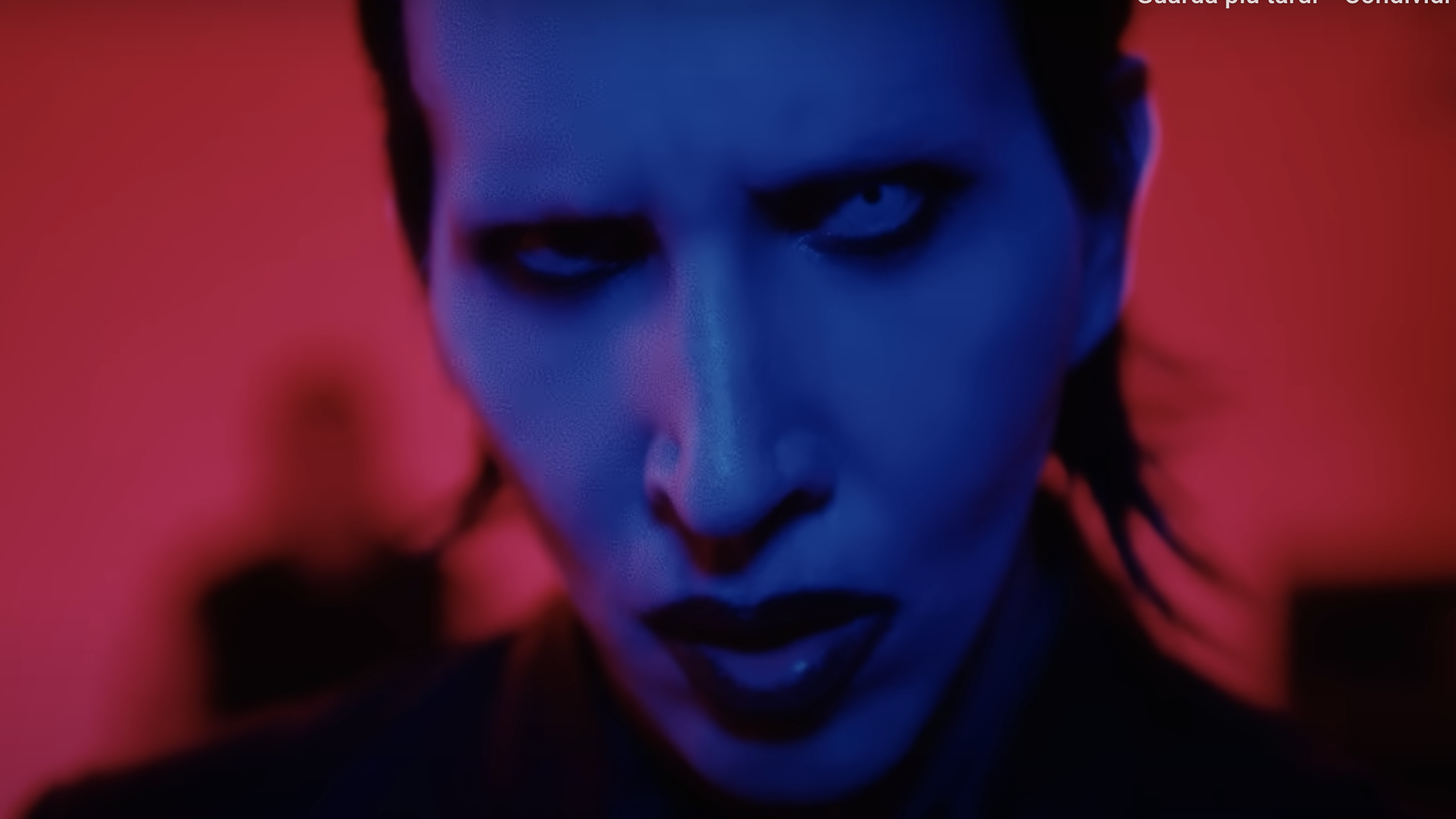 Marilyn Manson: fuori ora il videoclip di “Raise the Red Flag”, testo, traduzione e curiosità