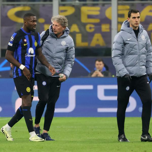 Inter, come sta Thuram? Infortunio, tempi di recupero e quando torna