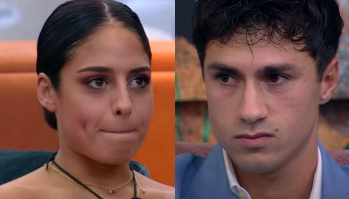 Grande Fratello 2023, Mirko e Perla si confrontano tra le lacrime “Ti ho amato più della mia vita”