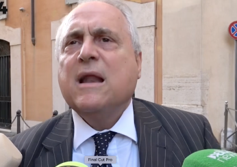 Lotito e quell’emendamento sui reati tributari che salverebbe anche la Roma, lui litiga coi cronisti e dice tutto |VIDEO