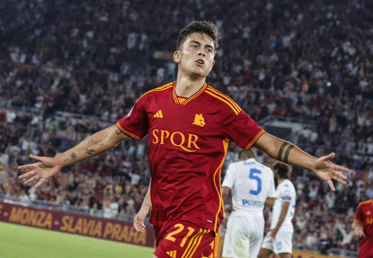 Roma – Empoli 7-0 pagelle, toda Joya per i giallorossi: Dybala stel…