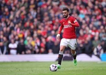 Manchester United, futuro incerto per Bruno Fernandes: “Ci penserò dopo gli Europei”