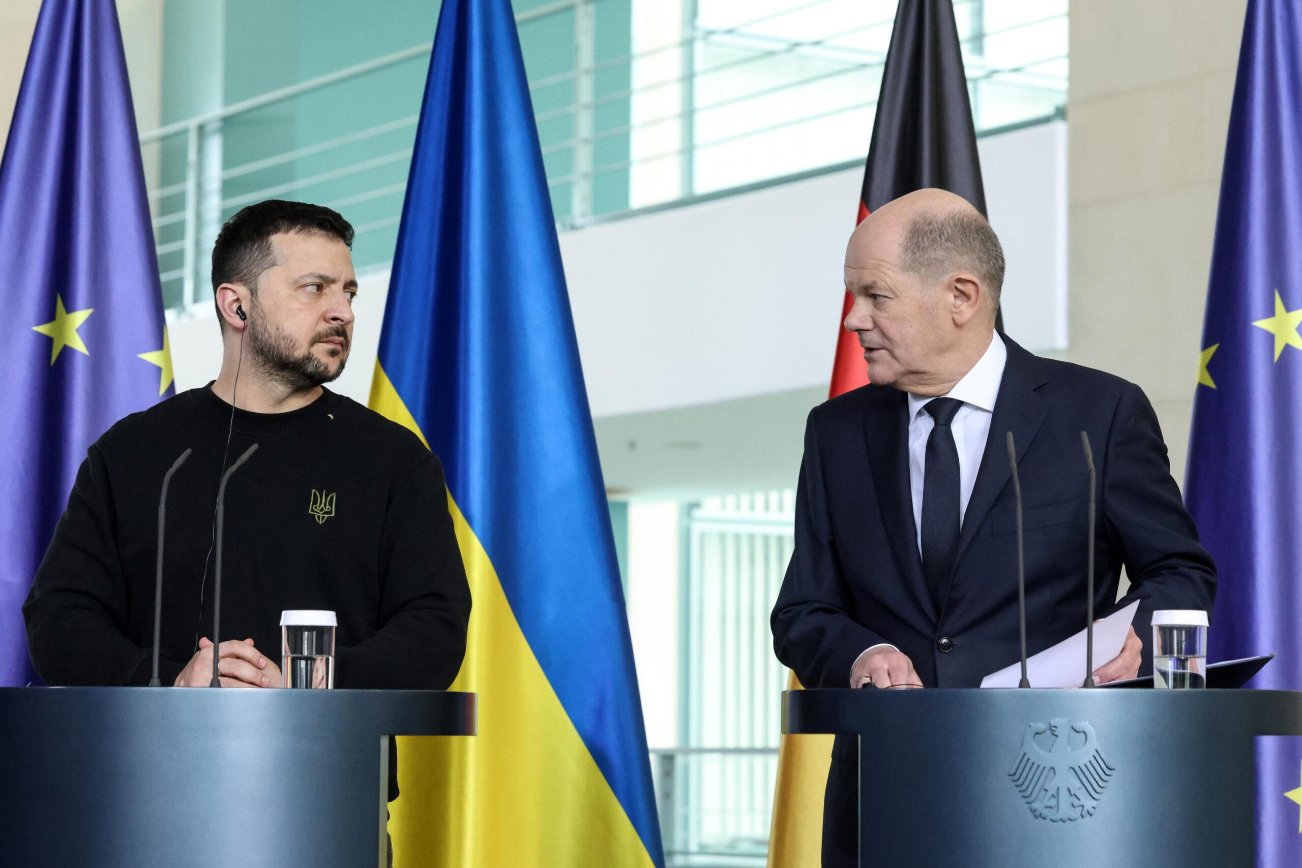 Scholz Zelensky summit