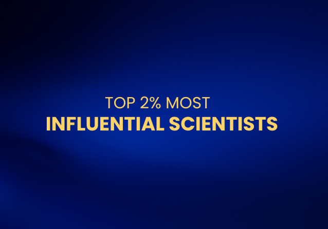  Top 2% Most Influential Scientists