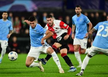 Champions League, return match del gruppo E: Lazio-Feyenoord dove vederla in Tv e in streaming