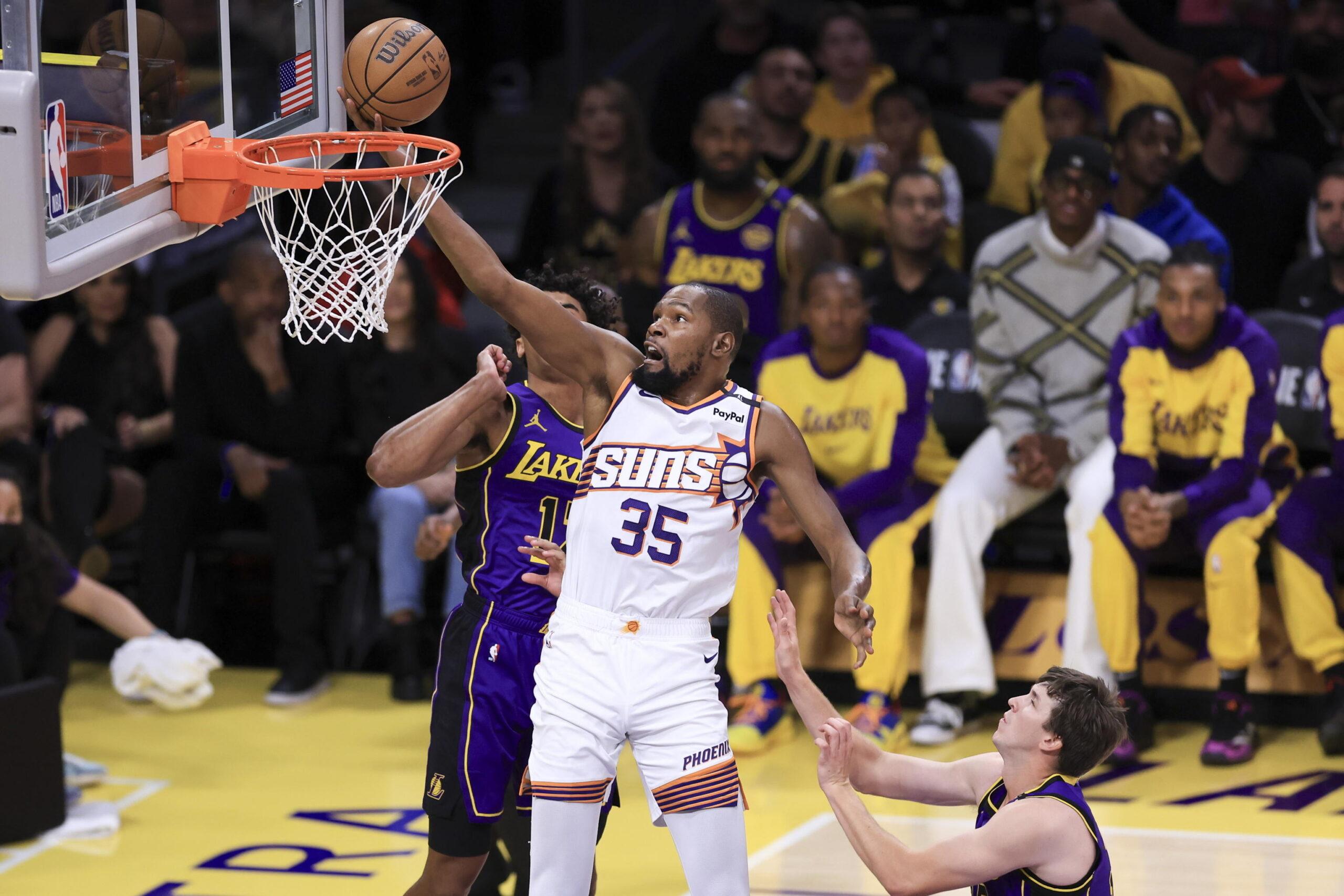 NBA 2024-25, Durant straordinario: i Suns vincono contro i Sixers