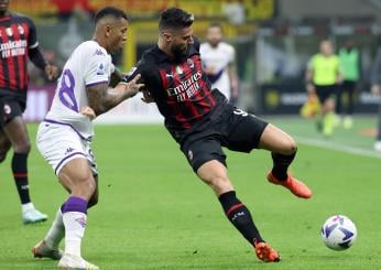 Ecco dove vedere Fiorentina Milan, l’anticipo di questa sera