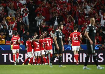 Benfica-Juventus 4-3, bianconeri fuori dalla Champions League