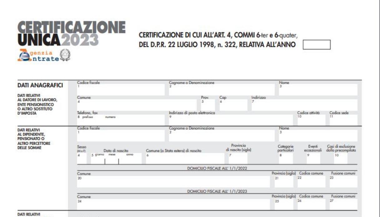 CU 2024, quando arriva la Certificazione Unica dal sostituto d’imposta?