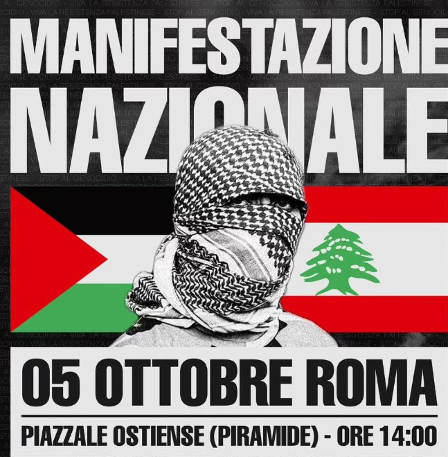 Manifestazione pro Palestina a Roma del 5 ottobre 2024: da dove partirà, orario, percorso e strade chiuse | FOTO E VIDEO