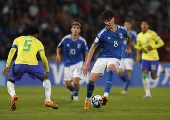 Mondiale Under 20, Italia batte Brasile 3-2: buona la prima per gli azzurrini