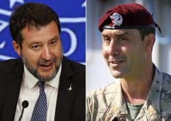 Caso Vannacci, il Generale ringrazia Salvini: “Il suo interesse mi ha fatto piacere”