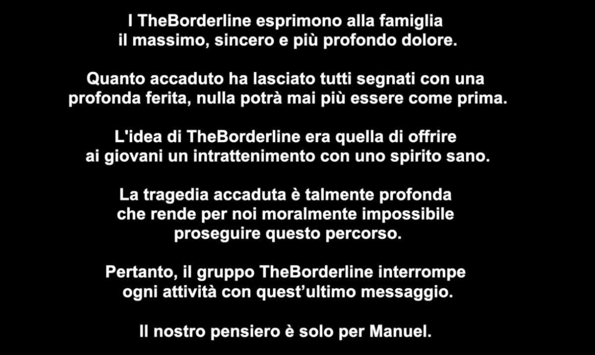 Casal Palocco, gli youtuber ‘TheBordeline’ chiudono tutto: “Il nost…