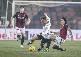 Bologna-Genoa 1-1, cronaca e tabellino: De Silvestri salva i suoi nel recupero