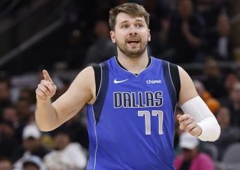 NBA, Doncic ne mette 47 e fa due canestri irreali. Uno con il cubo del tabellone | VIDEO