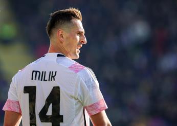 Juventus, si allungano i tempi di recupero per Milik: ecco quando è previsto il rientro