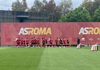 Bayer Leverkusen-Roma allenamento della vigilia, Dybala e Smalling …