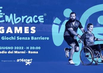 Questa sera a Roma i Wembrace Games di Bebe Vio