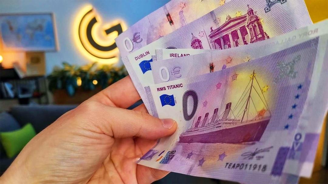 Sapevi che esistono banconote da 0 e 30 euro? Ecco quante sono e quanto valgono