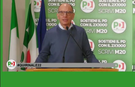 Quirinale, Letta: “Al Colle un presidente di garanzia”