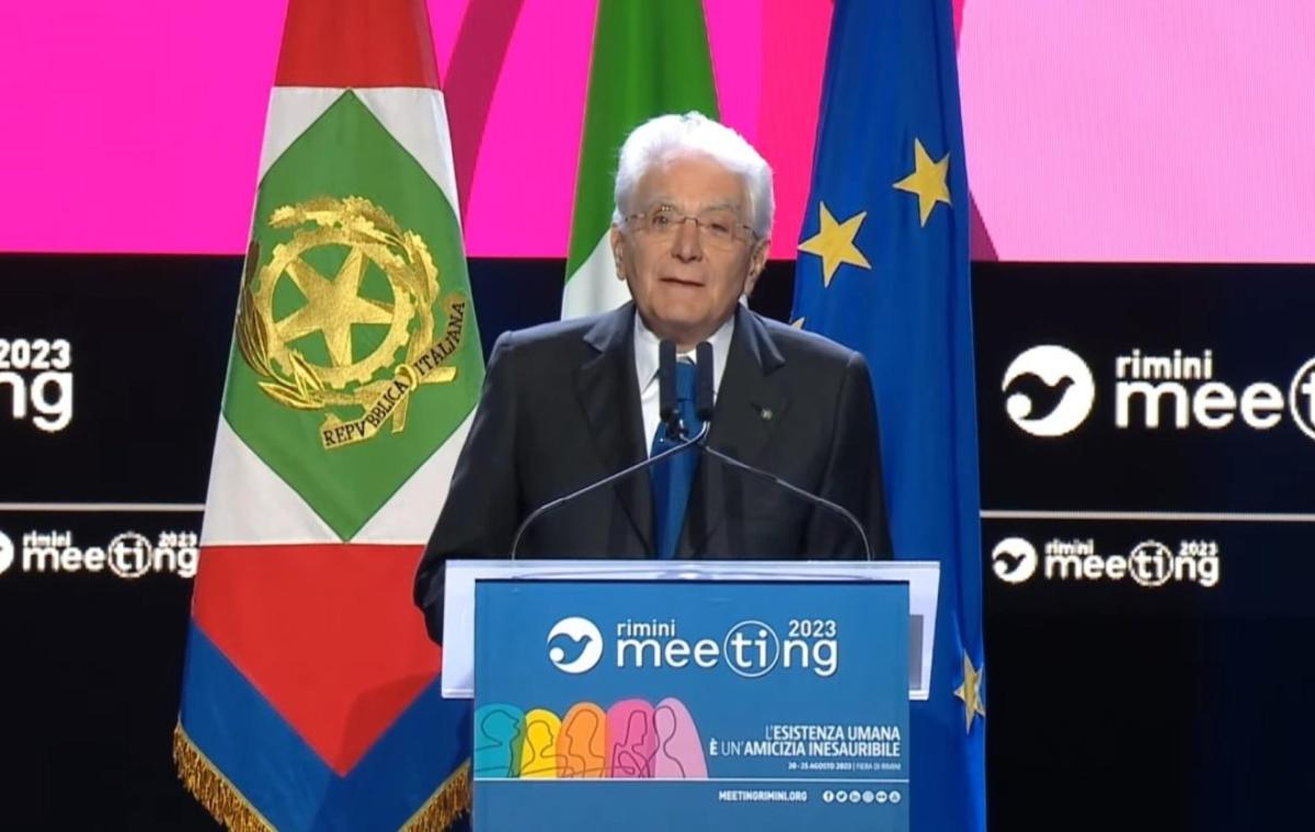 Rimini, dal meeting di CL Mattarella: “Dietro il numero dei migrant…