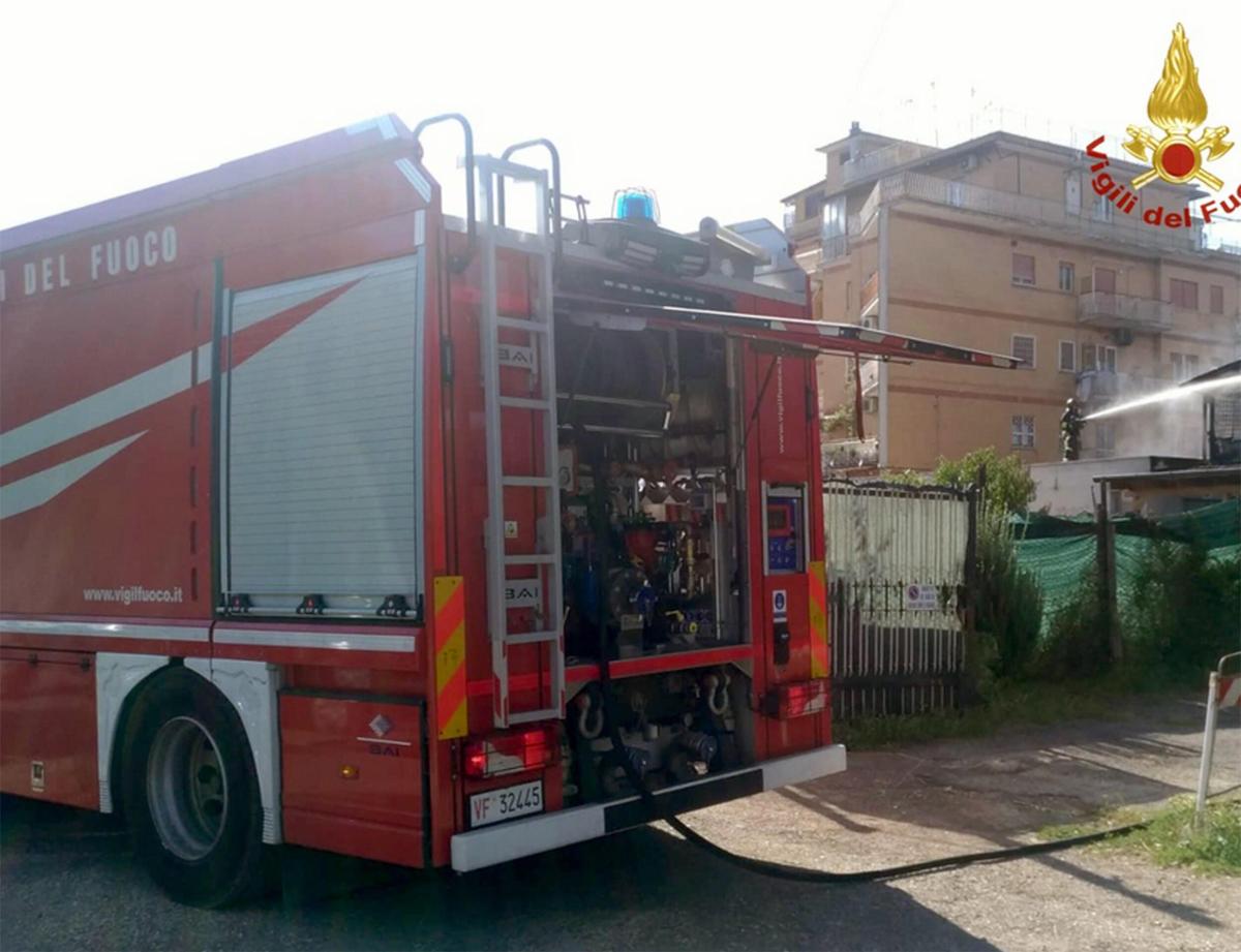 Campobasso, incendio a Termoli: fiamme alte a Rio Vivo-Marinelle