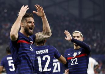 Danimarca-Francia 2-0, i francesi restano in Lega A: decidono le reti di Dolberg e Skov Olsen