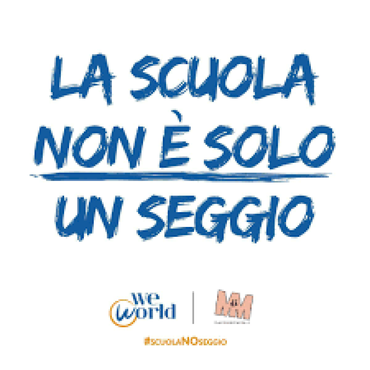 #scuolaNOseggio: la campagna social di WeWorld e Mammadimerda.