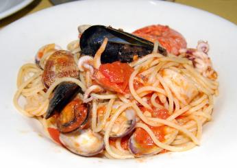 Gli intramontabili spaghetti allo scoglio