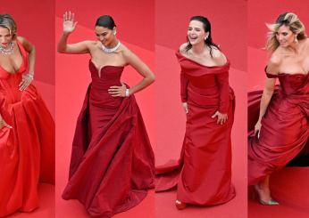 Sfumature di rosso: sul red carpet di Cannes la tendenza del momento