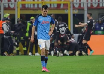 Hirving Lozano saluta il Napoli e torna in Olanda. Visite mediche programmate con il PSV