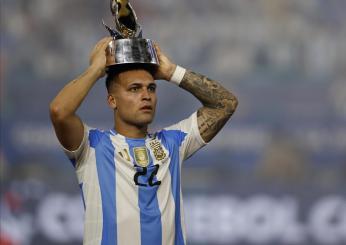 Copa America, Lautaro Martinez decide la finale e corona una stagione da sogno