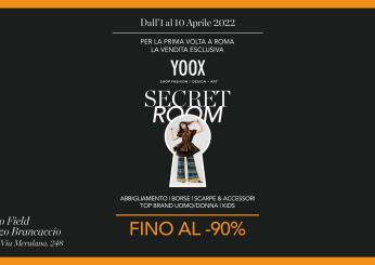 Per la prima volta arriva a Roma la vendita esclusiva Secret Room by Yoox