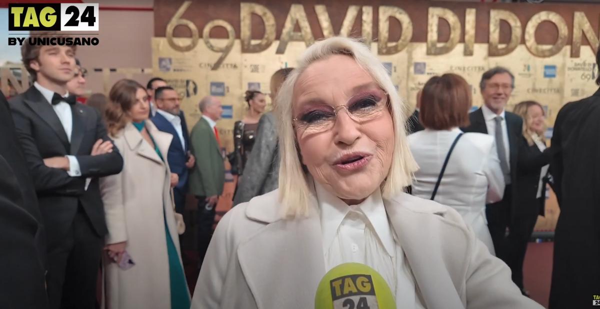 David di Donatello 2024, Eleonora Giorgi: “Felice di esserci, sto meglio. Ho due figli meravigliosi”| VIDEO