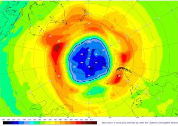Buco dell’ozono si sta chiudendo, tornerà normale nel 2040