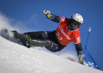 Snowboard, dominio Italia nel parallelo di  Pamporovo con Bagozza e Coratti