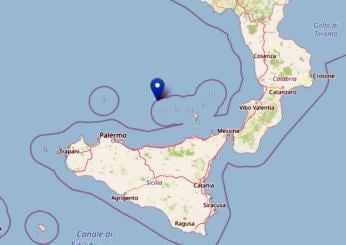 Sicilia, terremoto di magnitudo 4.4 nelle Isole Eolie: non ci sono feriti