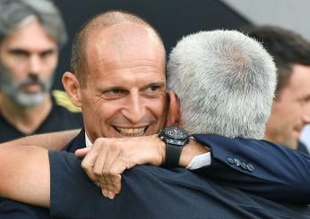 Juventus-Roma, Allegri contro Mourinho: così uguali così diversi