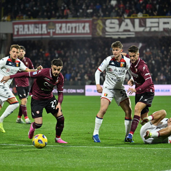 Salernitana-Genoa 1-2: rimonta ligure, tre punti d’oro per Gila