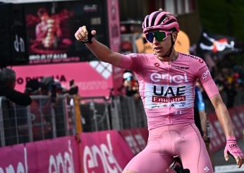 Giro d’Italia 2024, Pogacar: “Avanti fino a Roma senza spendere troppe energie”