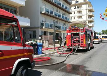 Oristano, incendio in via Torricelli: in fiamme una macchina, danne…