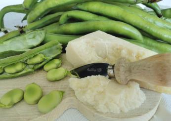 Primo Maggio: l’insalata di fave e pecorino