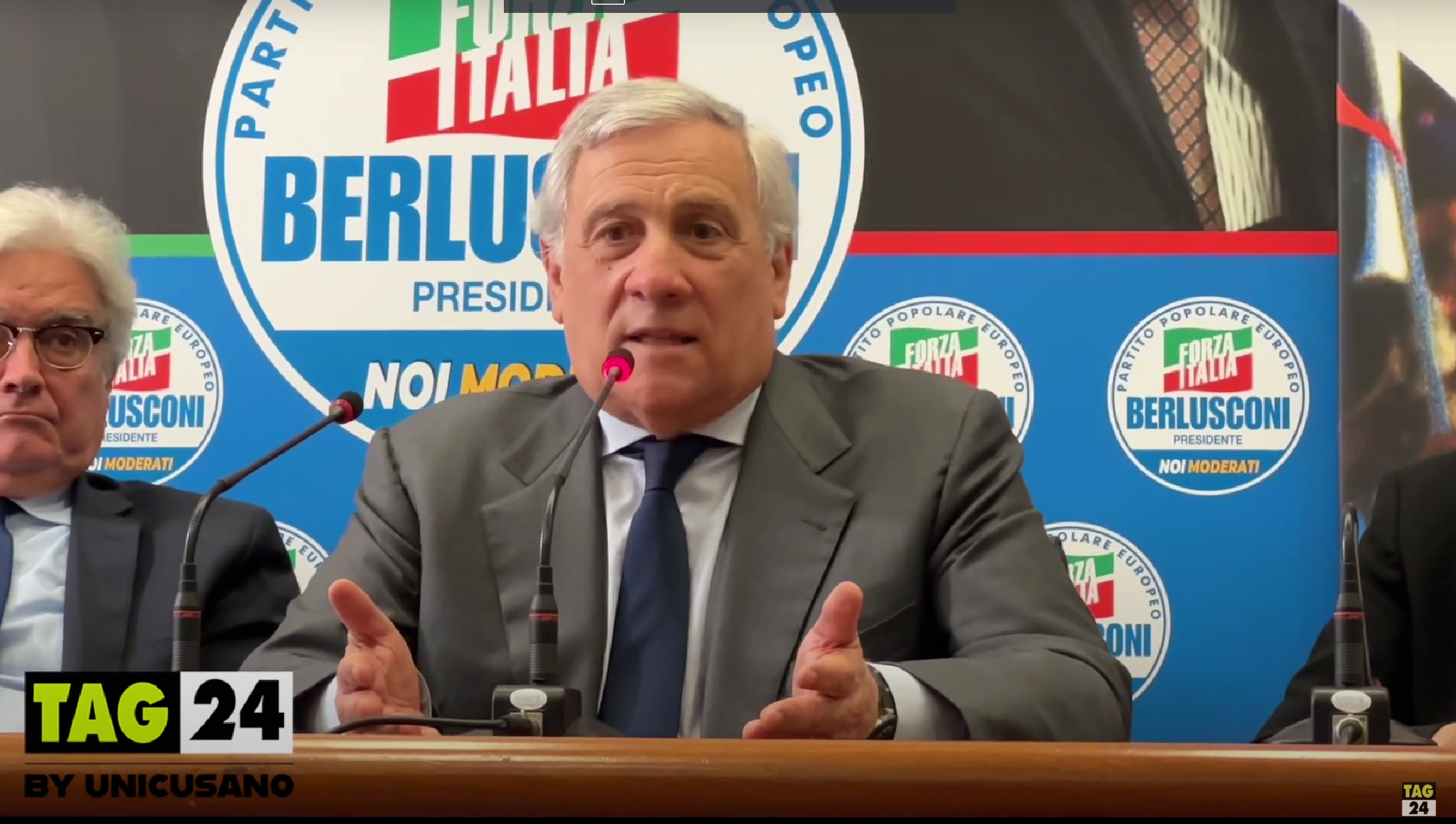 Elezioni europee 2024, Tajani: “Noi siamo parte del Partito Popolare Europeo, le coalizioni sono diverse…”| VIDEO