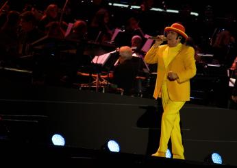 Scaletta e foto del concerto di Renato Zero al Circo Massimo a Roma