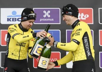 Van Aert vince la Kuurne-Bruxelles-Kuurne: Visma pigliatutto