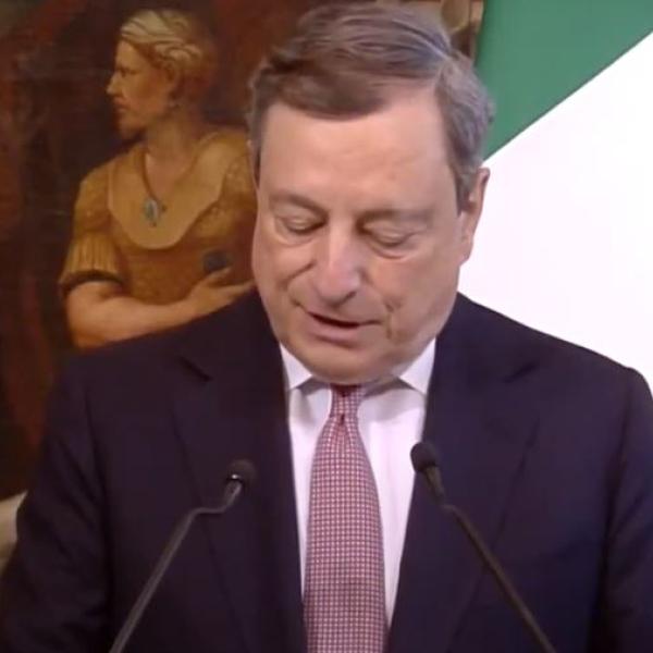 Draghi al Senato: “Le sanzioni contro la Russia funzionano”