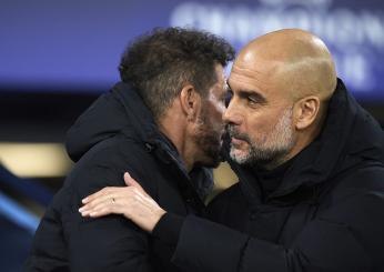 Atletico Madrid-City, Simeone: “Siamo fiduciosi”. Guardiola: “Gara intensa”