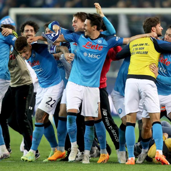 Napoli Campione d’Italia, i complimenti e l’ironia della Juventus